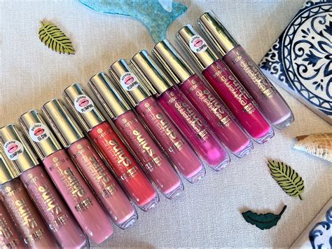 Essence Extreme Shine Volume Lipgloss Collection Review Swatches