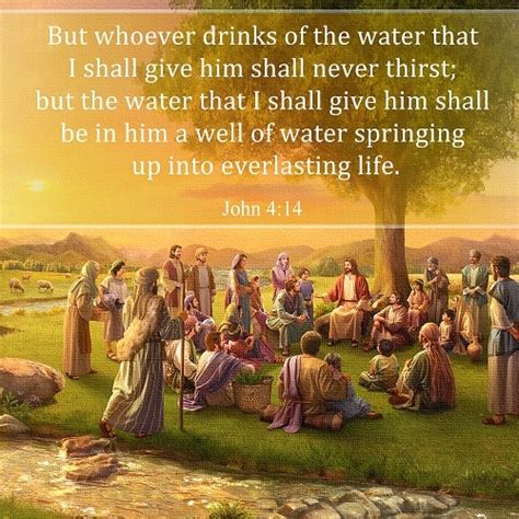 Meaning Of John 414—jesus Is The Living Water
