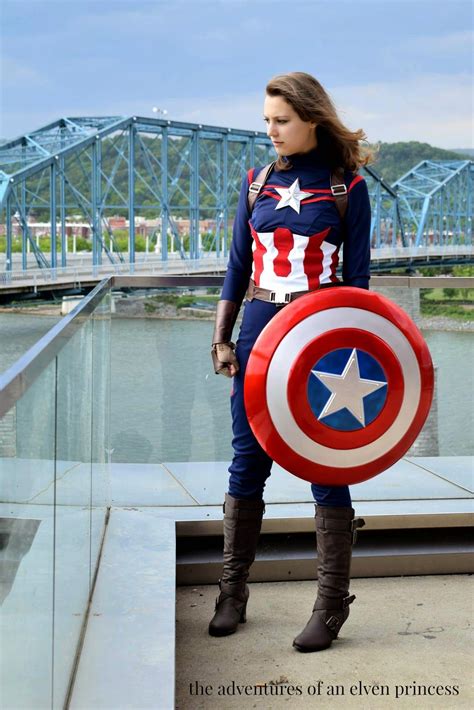 First Full Look At My Completed Fem Captain America Captain America Costume Captain America