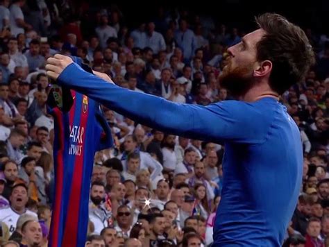 real madrid 2 barcelona 3 lionel messi scores 500th goal of his career with the final kick of