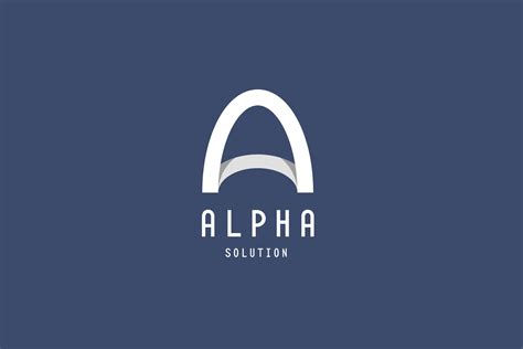 Alpha Letter Logo Template Branding And Logo Templates ~ Creative Market