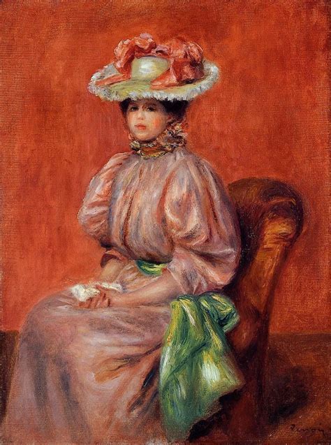 The Athenaeum Seated Woman Pierre Auguste Renoir Renoir Art