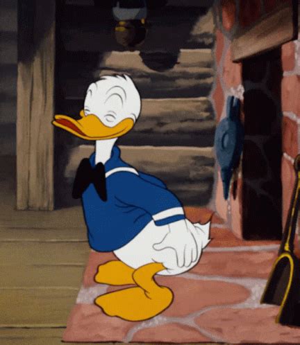 Donald Duck Warming His Butt GIF Donald Duck Warming His Butt Warmth Discover Share GIFs