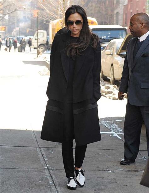 Victoria Beckham Is Our Winter Weather Street Style Icon Right Now