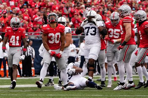 College Football Week 8 Winners Losers Led By Ohio State Penn State