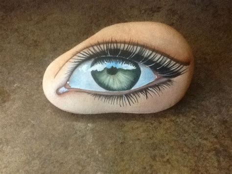 339 Best Pebbles And Stones Eyes Images On Pinterest Painted Rocks
