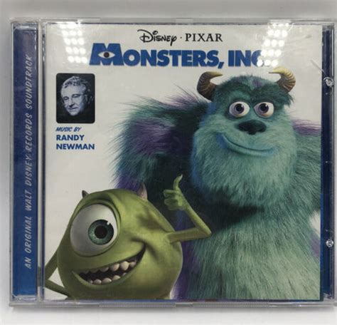 Original Walt Disney Records Monsters Inc Soundtrack Cd Album Randy