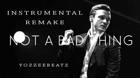 Justin Timberlake Not A Bad Thing Instrumental Remake Youtube