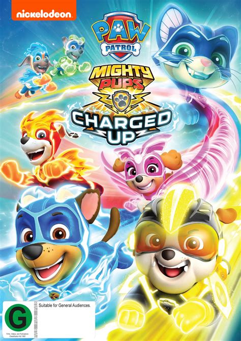 Paw Patrol Mighty Pups Charged Up Dvd In Stock Buy Now At