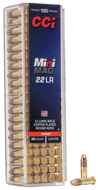 Cci Premium 22lr Target Mini Mag 40gr Cprn 100rd Box Maple Ridge