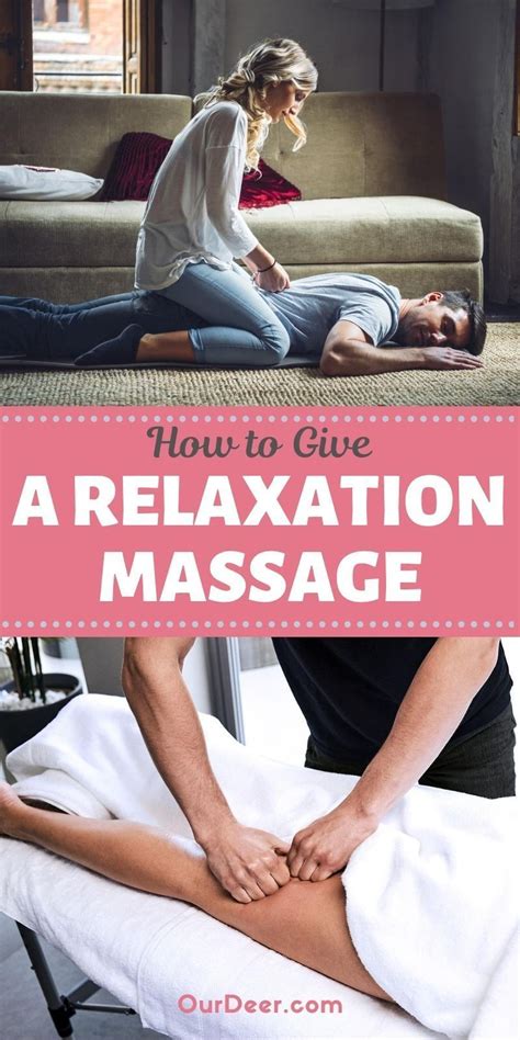 How To Give A Relaxation Massage Artofit