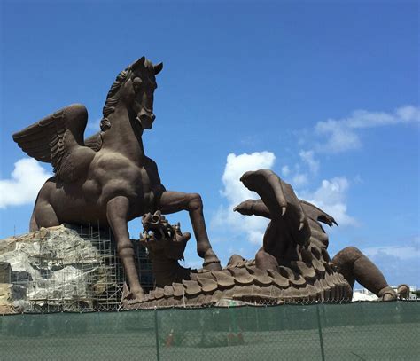 The 110 Foot Pegasus Living It Up In South Florida Atlas Obscura