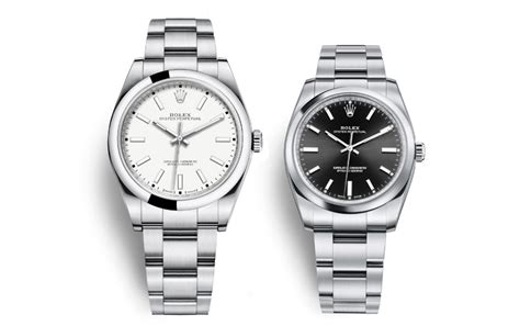 Rolex Oyster Perpetual 39 White Dial Ref 114300 And Oyster Perpetual