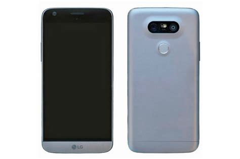 Heres A Great Look At The Front And Back Of The Lg G5