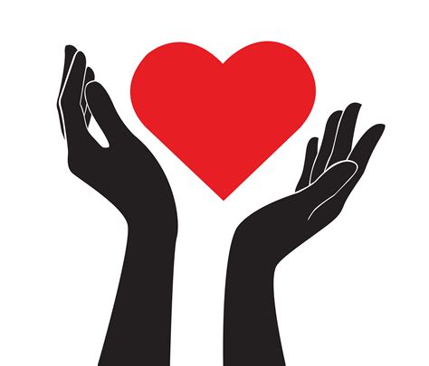 Hands Holding A Heart Clipart Free Images At Clker Com Vector Clip Art