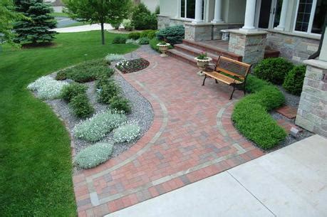 I had no idea how to make the burrowing stop. Front Entry Paver Ideas - Paperblog
