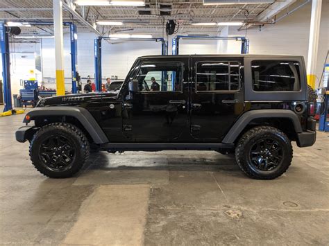 Pre Owned 2015 Jeep Wrangler Unlimited Willys Wheeler 4d Sport Utility