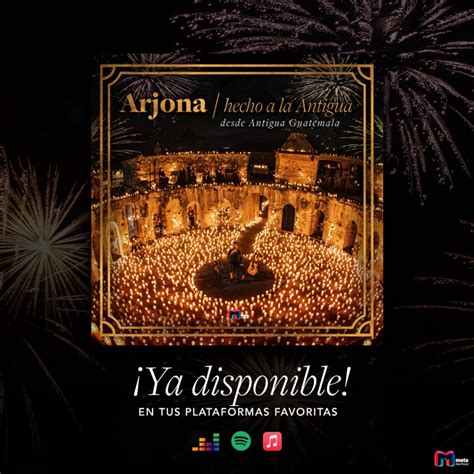 Ricardo Arjona Presenta El Disco En Vivo De Su Concierto “hecho A La