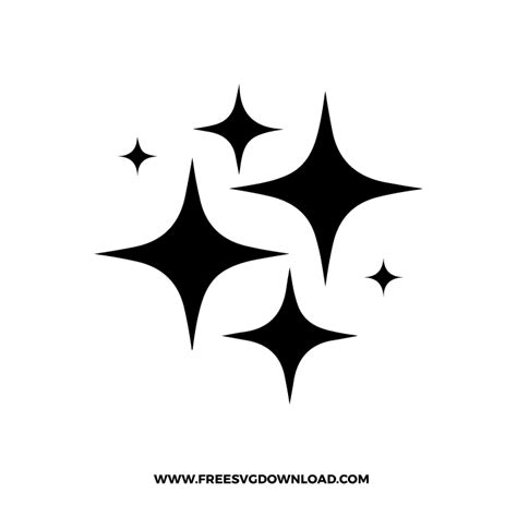 Sparkle Star Svg And Png Free Cut Files Free Svg Download
