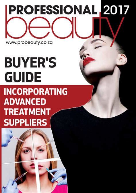 Pro Beauty Buyers Guide 2017 By Professional Beauty Sa Issuu
