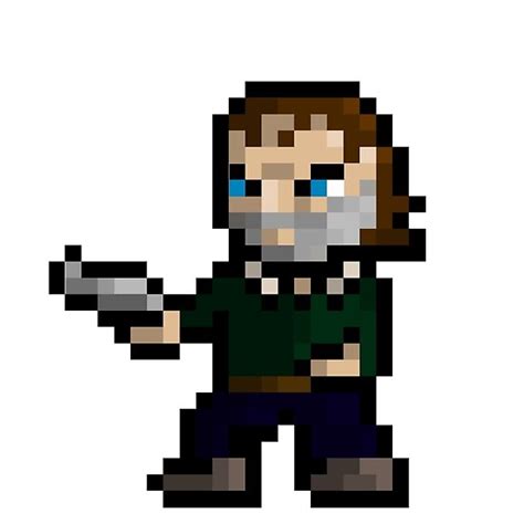 Pixel Art Walking Dead Pixel Art