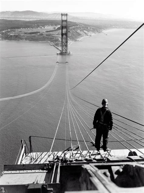 Así Fue La Construcción Del Golden Gate Bridge