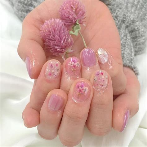 Japanese Nail Art Idea Nail Cute Akiwarinda Korean Nail Art Korean