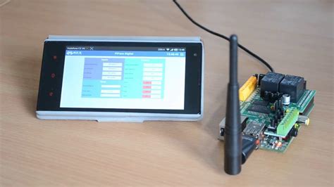Despite its modest dimensions, the raspberry pi supports 5 methods of hardware display output, enough to cover pretty much any several different connections are supported from the raspberry pi. Web-based HMI for PiFace Digital on Raspberry Pi - YouTube