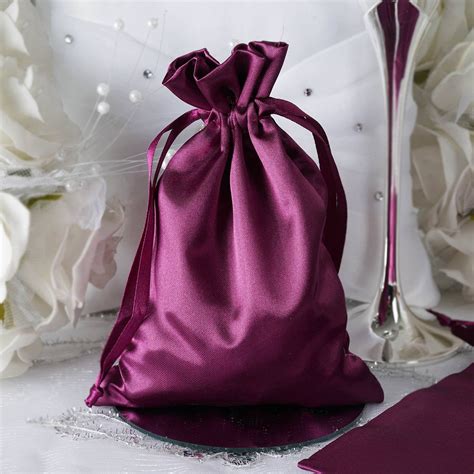 Efavormart Pcs Satin Gift Bag Drawstring Pouch For Wedding Party