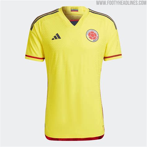 Colombia 2022 Home Kit Released Footy Headlines