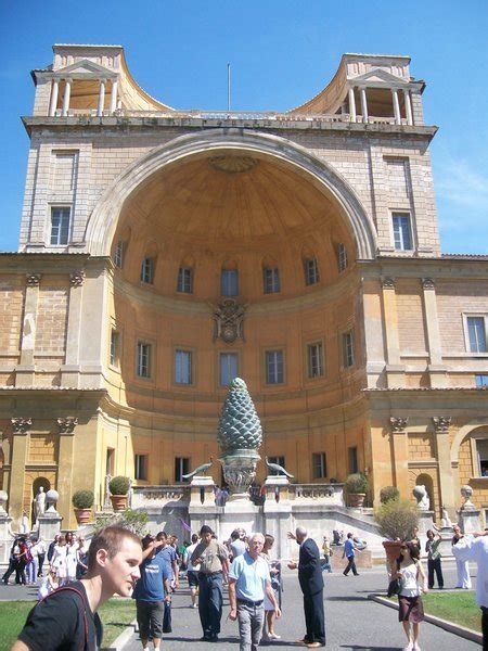 Vatican Museum Courtyard Photo