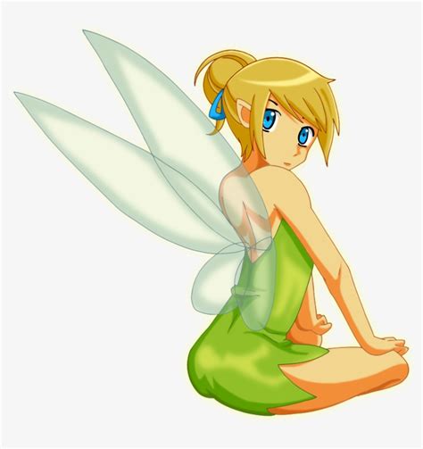 Tinker Bell Draw Tinkerbell In Anime Free Transparent Png Download Pngkey