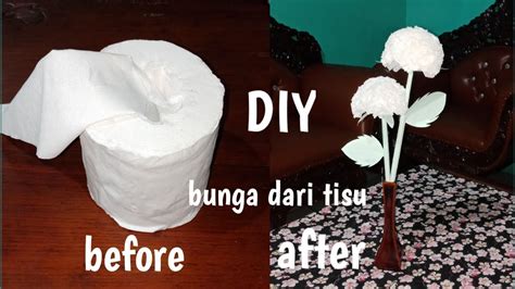 Cara Membuat Bunga Dari Tisu Gulung How To Make Flower From Tissue