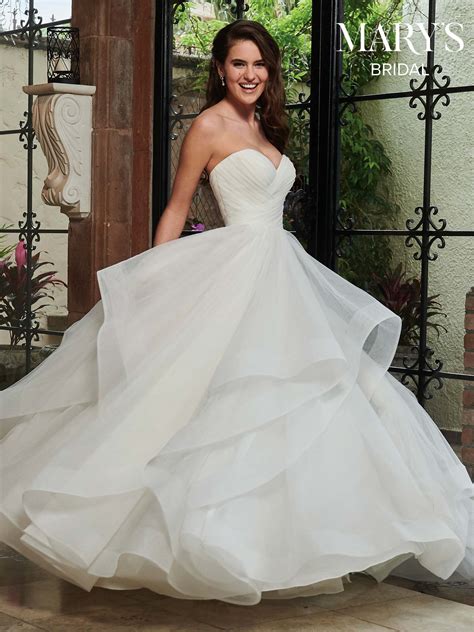 Florencia Bridal Dresses Style Mb3040 In Ivory Or White Color