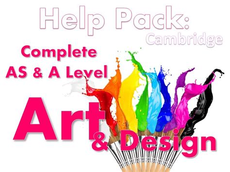 Complete A Level Art And Design Help Pack Teaching Resources