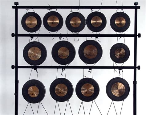 Chinese Musical Instruments Blog Chromatic Gong Sets Acoustic Gong
