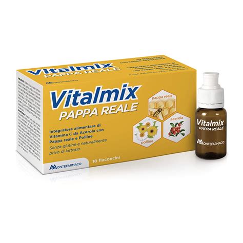 Vitalmix Pappa Reale 10 Flaconcini Farmaci E Dintorni Parafarmacia Online