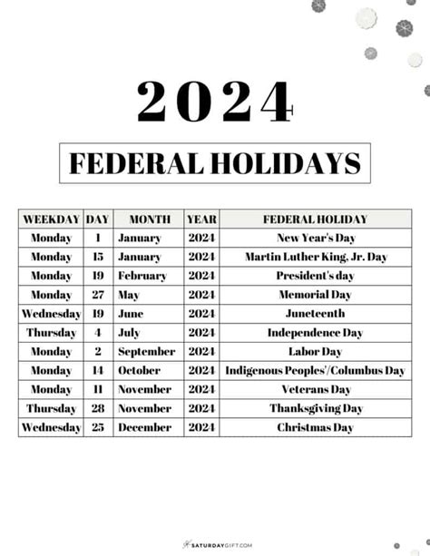 2024 Holiday Calendar Holidays And Observances And Celebrations