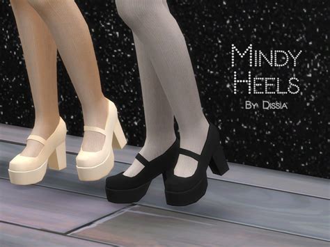 The Sims Resource Mindy Heels Set