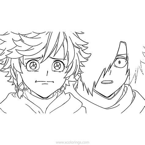 The Promised Neverland Coloring Pages Free Coloring Pages Images And