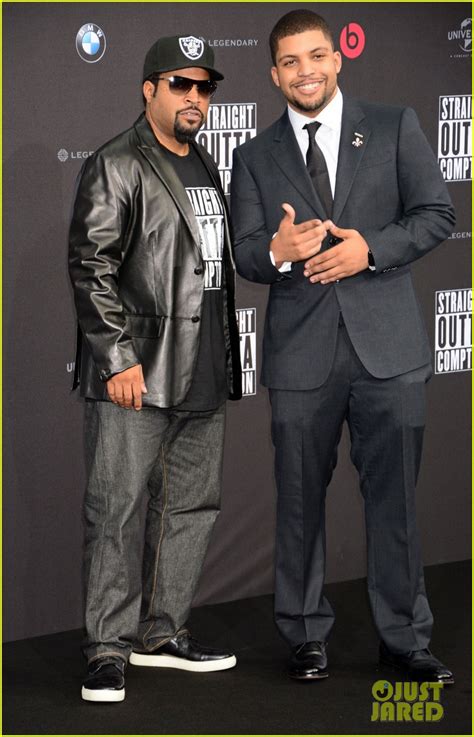 Photo Ice Cube Son Oshea Jackson Jr Are Straight Outta Compton In