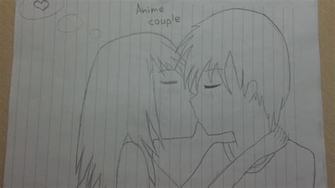 Kissing Anime Drawing At Getdrawings Free Download
