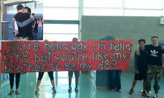 Openly Gay High School Student Asked To Prom By Straight