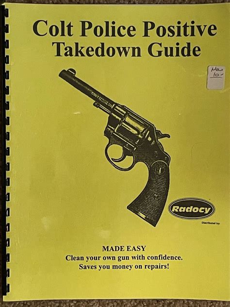 Colt Police Positive Takedown Guide