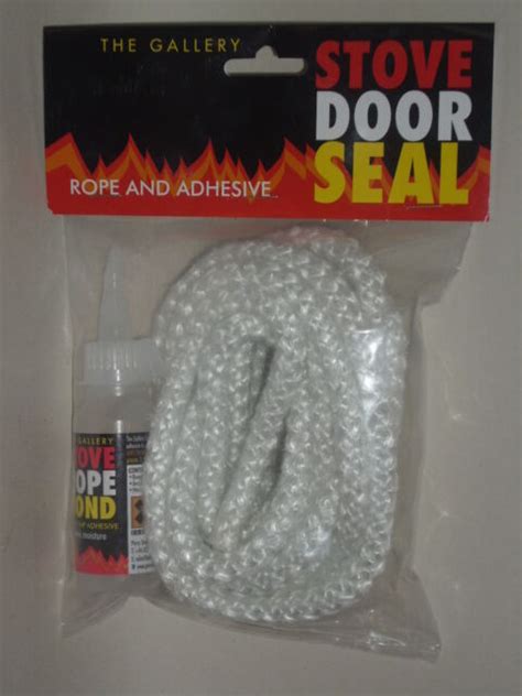 Stove Door Seal Rope Replacement Kit 10mm Wood Burner 771948711593