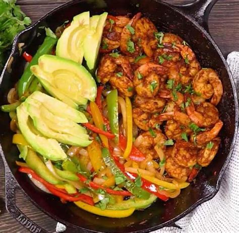 Over 110 indian style food recipes for diabetic patients. Shrimp fajitas | Lean meals, Green shrimp recipe, Lean and ...