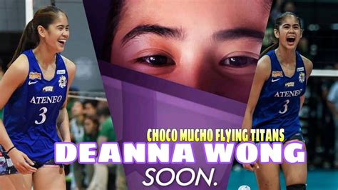 Deanna Wong Maglalaro Sa Choco Mucho Flying Titans Ganap Pinas Youtube