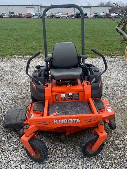 Kubota Z121s Zero Turn Lawn Mower 48 Deck 21 Hp Shows 160 Hours
