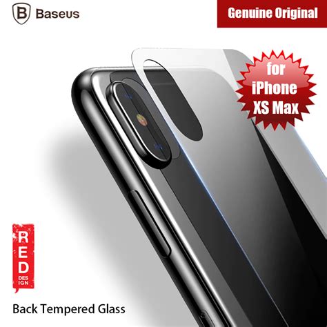 Apple Iphone Xs Max Baseus Back Side Tempered Glass For Apple Iphone