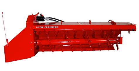 Sl 84 Poultry Litter Windrower Machine — Lvi
